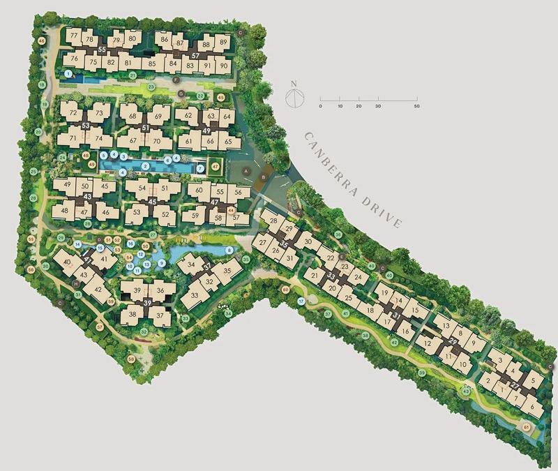 Condominium for Sale, The Watergardens at Canberra Condominium For Sale, $2,000,000, 3 Bed 2 Bath 1,162 sqft $1,721.00 psf, SGD 2,000,000