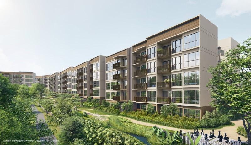 Condominium for Sale, The Watergardens at Canberra Condominium For Sale, $2,000,000, 3 Bed 2 Bath 1,162 sqft $1,721.00 psf, SGD 2,000,000