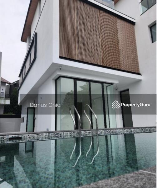 Prop-GPT: Detached: D21 Upper Bukit Timah Brand New, Huge basement parking. Greenery Views, Superb privacy @ Sian Tuan Locale