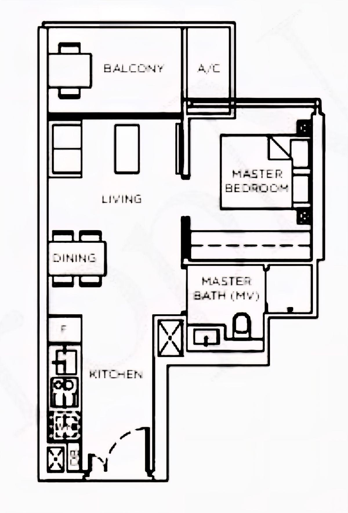 3 Cuscaden Condominium For Sale, $1,900,000, 1 Bed 1 Bath 452 sqft $4,204.00 psf