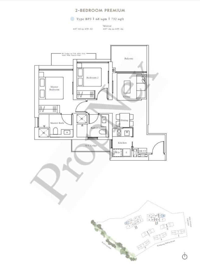 Avenue South Residence Condominium For Sale, $1,958,000, 2 Bed 2 Bath 732 sqft $2,675.00 psf