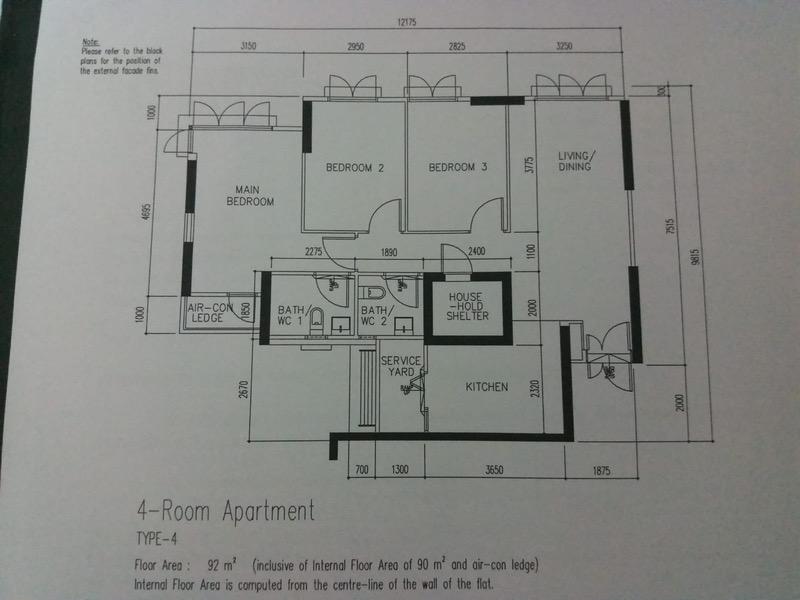 440C Fernvale Link HDB Apartment For Sale, $660,000, 3 Bed 2 Bath 990 sqft $667.00 psf