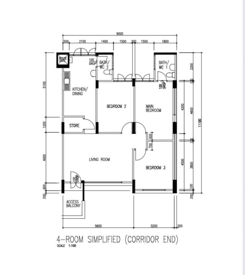 HDB Apartment for Sale, 678 Hougang Avenue 8 HDB Apartment For Sale, $568,000, 3 Bed 2 Bath 904 sqft $628.00 psf, SGD 568,000 | 99-year Leasehold