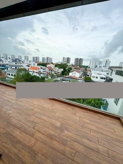 Prop-GPT: Corner Terrace: D15  New listing: Pool, Lift & Stunning Views -Newly Rebuilt 3.5-Storey Corner Terrace