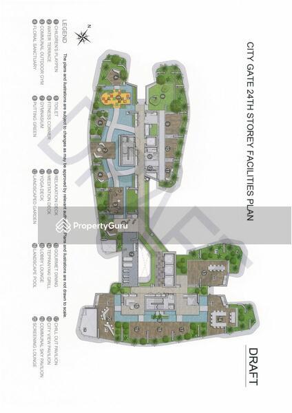 Apartment for Sale, City Gate, SGD 1,588,888 | 99-year lease
