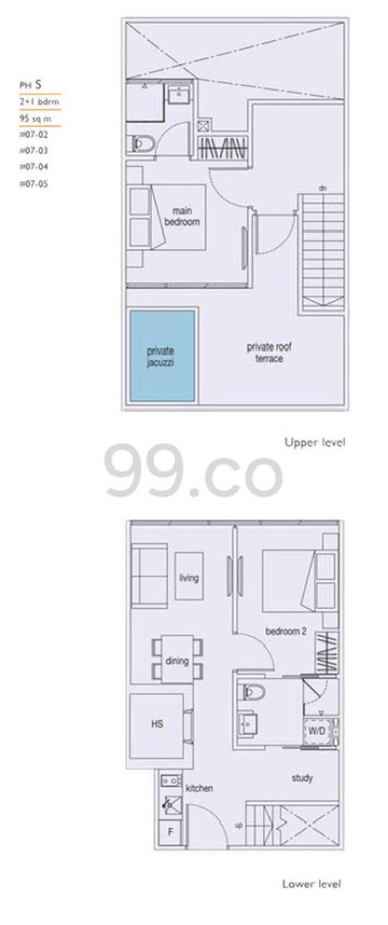 Loft @ Nathan Condominium For Sale, $1,600,000, 2 Bed 2 Bath 1,022 sqft $1,566.00 psf