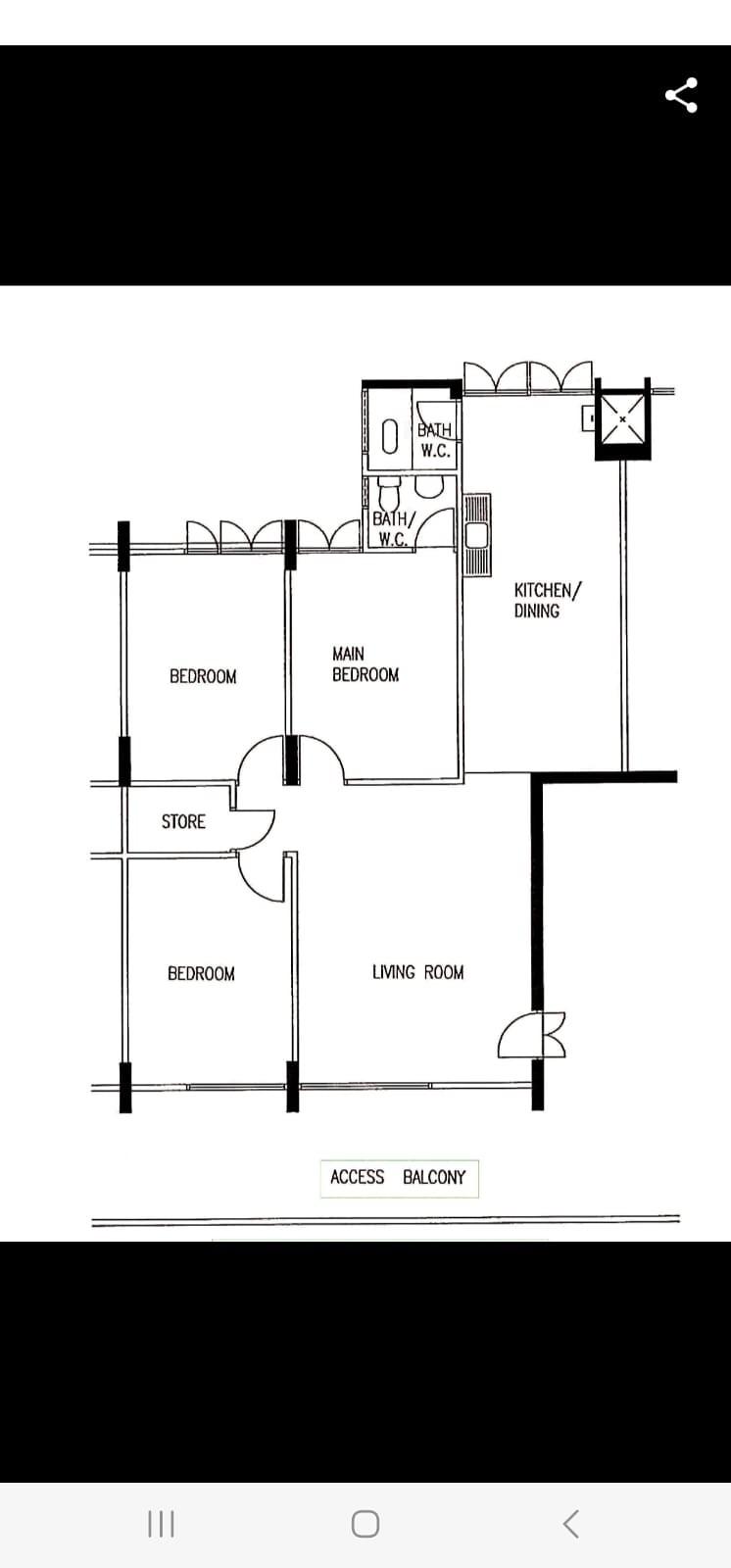 HDB Apartment for Sale, 523 Bedok North Street 3 HDB Apartment For Sale, $580,000, 3 Bed 2 Bath 990 sqft $586.00 psf, SGD 580,000 | 99-year Leasehold