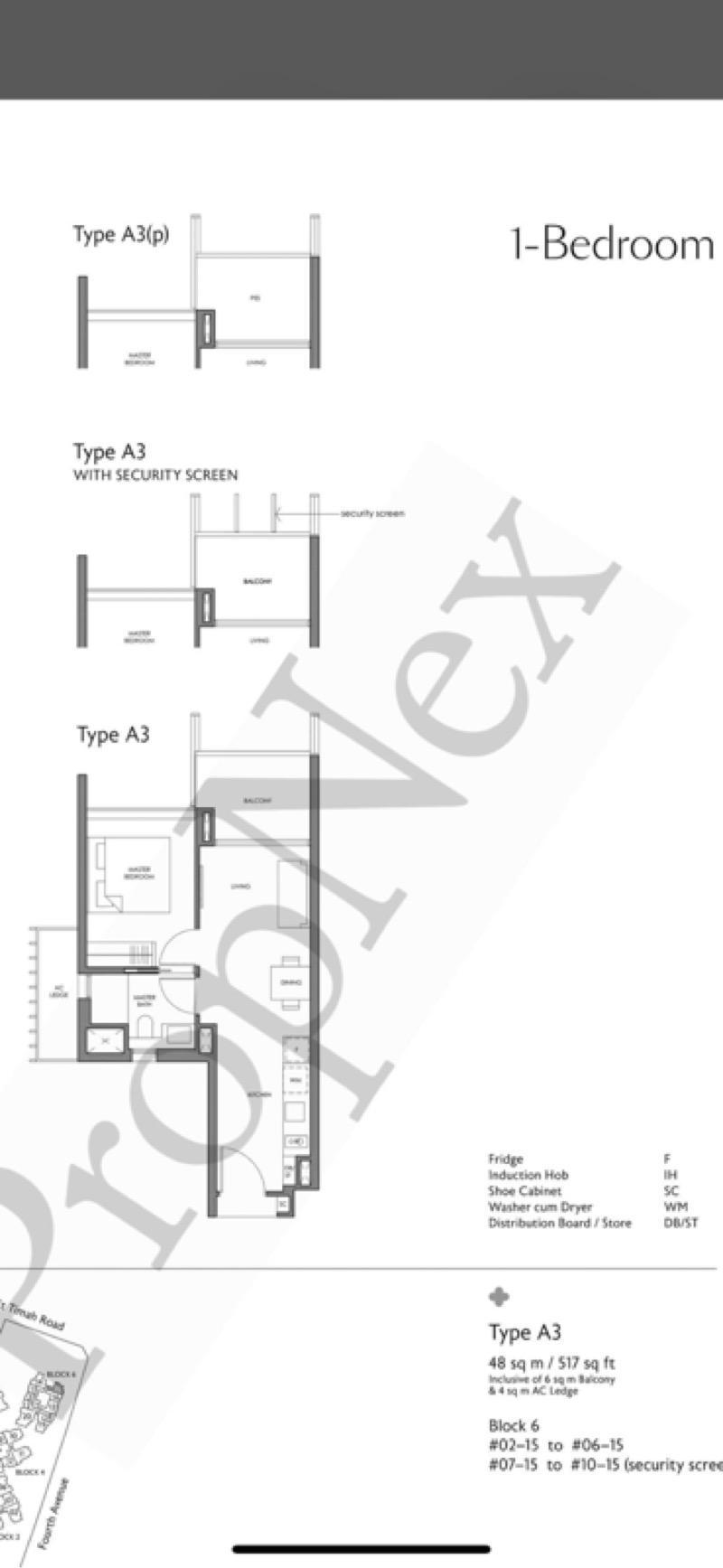 Fourth Avenue Residences Condominium For Sale, $1,400,000, 1 Bed 1 Bath 517 sqft $2,708.00 psf