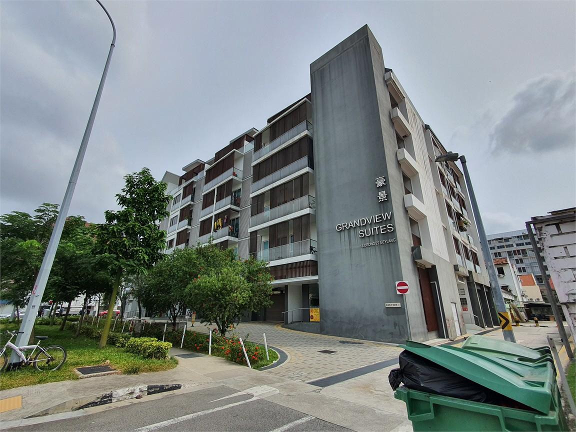 Condominium for Sale, Grandview Suites @ Geylang Condominium For Sale, $650,0001 Bath 420 sqft $1,548.00 psf, SGD 650,000