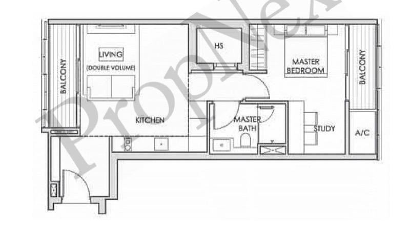 Condominium for Sale, Lloyd SixtyFive Condominium For Sale, $2,500,000, 1 Bed 1 Bath 710 sqft $3,521.00 psf, SGD 2,500,000 | Freehold