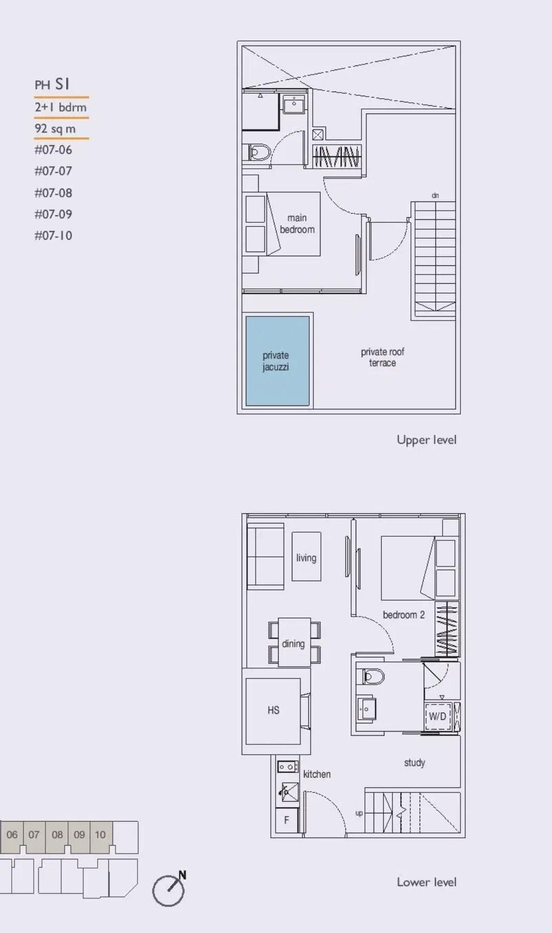 Loft @ Nathan Condominium For Sale, $1,750,000, 2 Bed 2 Bath 990 sqft $1,768.00 psf