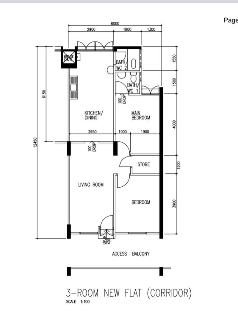 HDB Apartment for Sale, 525 Bedok North Street 3 HDB Apartment For Sale, $428,000, 2 Bed 2 Bath 721 sqft $594.00 psf, SGD 428,000 | 99-year Leasehold