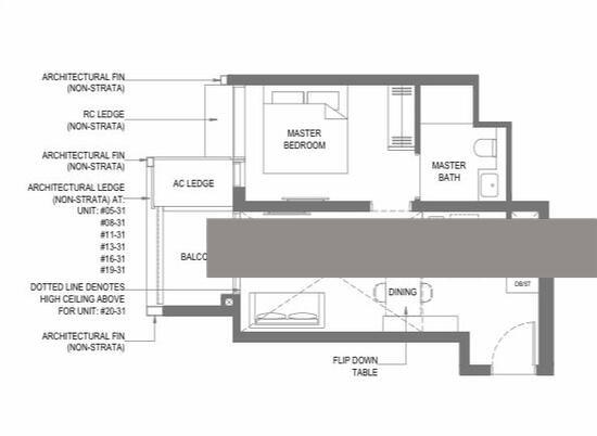 Condominium for Sale, The M Condominium For Sale, $1,150,000, 1 Bed 1 Bath 431 sqft $2,668.00 psf, SGD 1,150,000 | 99-year Leasehold