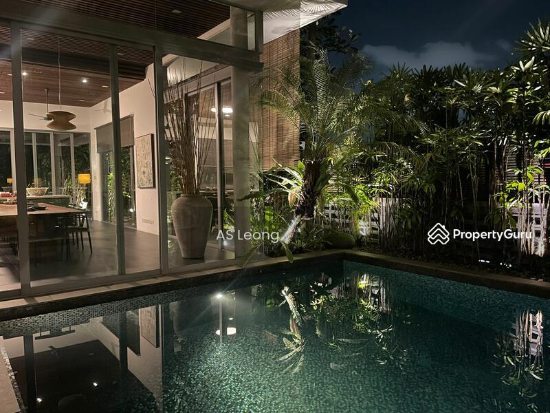 Prop-GPT: Detached: D13 Potong Pasir  Resort-Inspired Bungalow – A Hidden Tropical Gem Near the City 