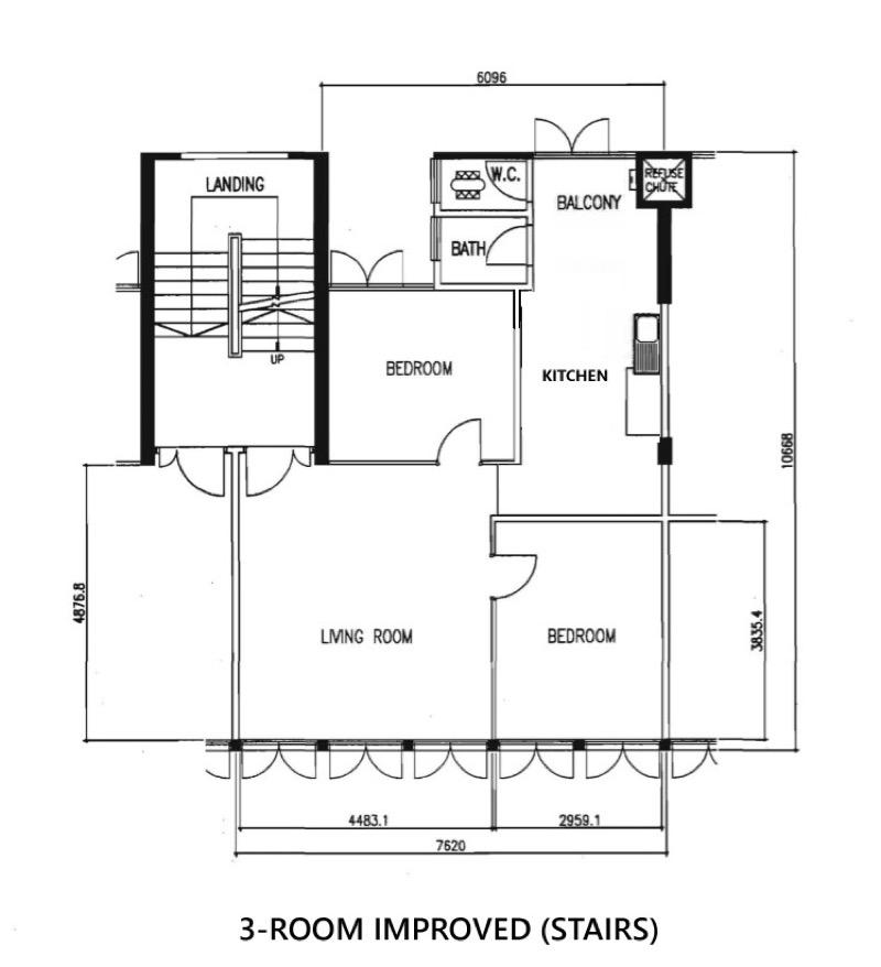 HDB Apartment for Sale, 185 Toa Payoh Central HDB Apartment For Sale, $425,000, 2 Bed 1 Bath 721 sqft $589.00 psf, SGD 425,000 | 99-year Leasehold