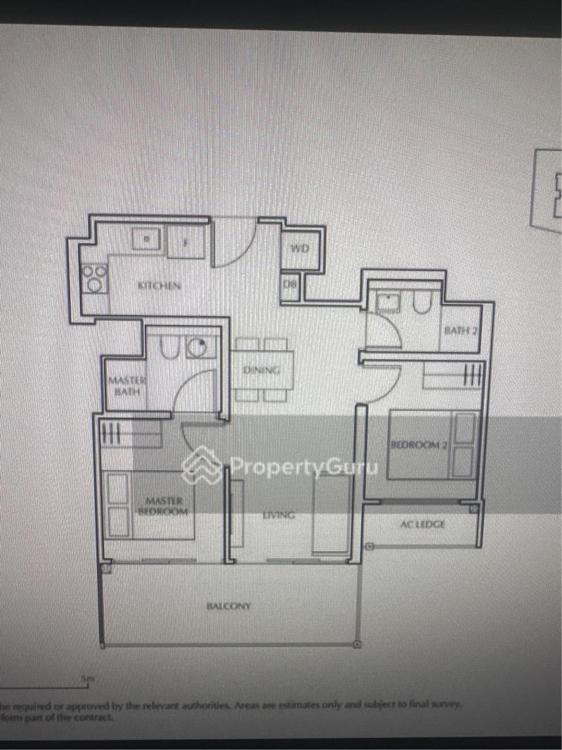 Jui Residences Condominium For Sale, $1,368,888, 2 Bed 2 Bath 710 sqft $1,928.00 psf