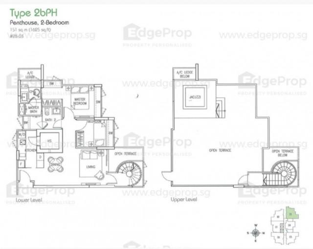 The Mezzo Apartment For Sale, $1,750,000, 2 Bed 2 Bath 1,625 sqft $1,077.00 psf