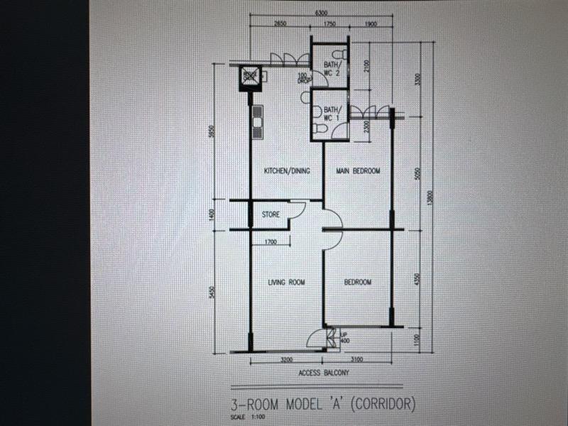 HDB Apartment for Sale, 270 Yishun Street 22 HDB Apartment For Sale, $440,000, 2 Bed 2 Bath 785 sqft $561.00 psf, SGD 440,000 | 99-year Leasehold