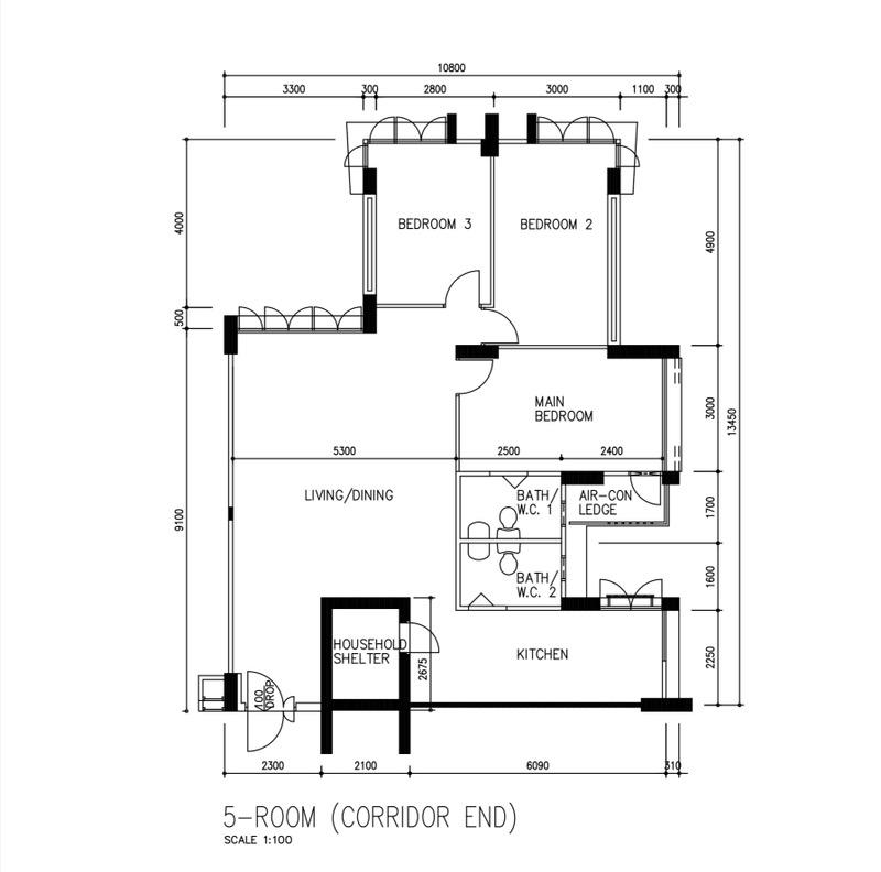 633 Jurong West Street 65 HDB Apartment For Sale, $699,999, 3 Bed 2 Bath 107 sqft $6,542.00 psf