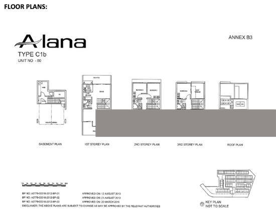 Alana Cluster House For Sale, $3,887,155, 4 Bed 4 Bath 3,035 sqft $1,281.00 psf