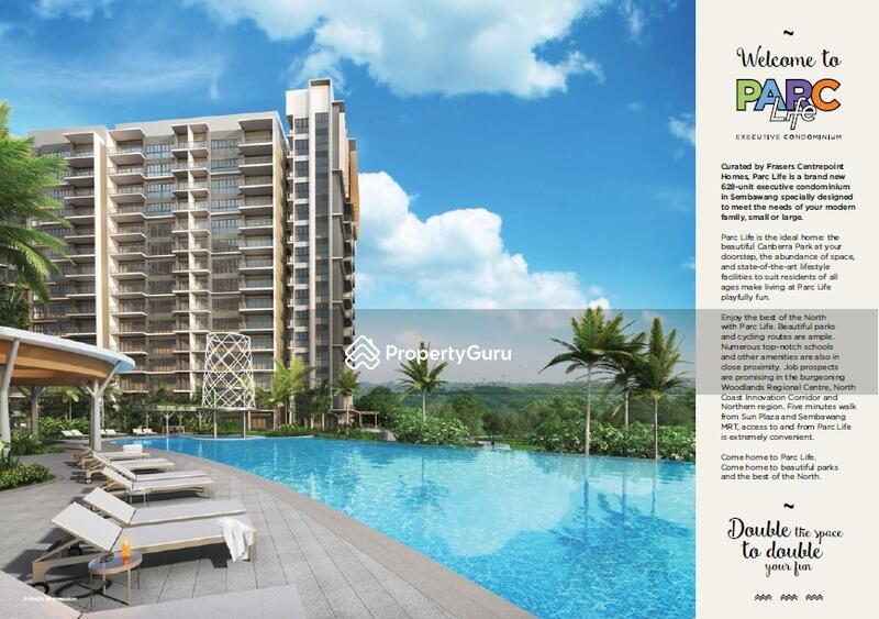 Executive Condominium for Sale, Parc Life, SGD 1,068,000 | 99-year lease