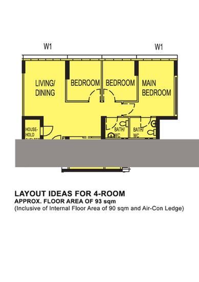HDB Apartment for Sale, 608C Tampines North Drive 1 HDB Apartment For Sale, $788,000, 3 Bed 2 Bath 1,001 sqft $787.00 psf, SGD 788,000 | 99-year Leasehold