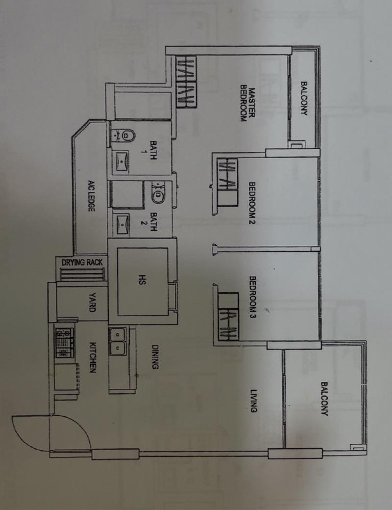 HDB Apartment for Sale, 519C Tampines Central 8 HDB Apartment For Sale, $910,000, 3 Bed 2 Bath 904 sqft $1,007.00 psf, SGD 910,000 | 99-year Leasehold