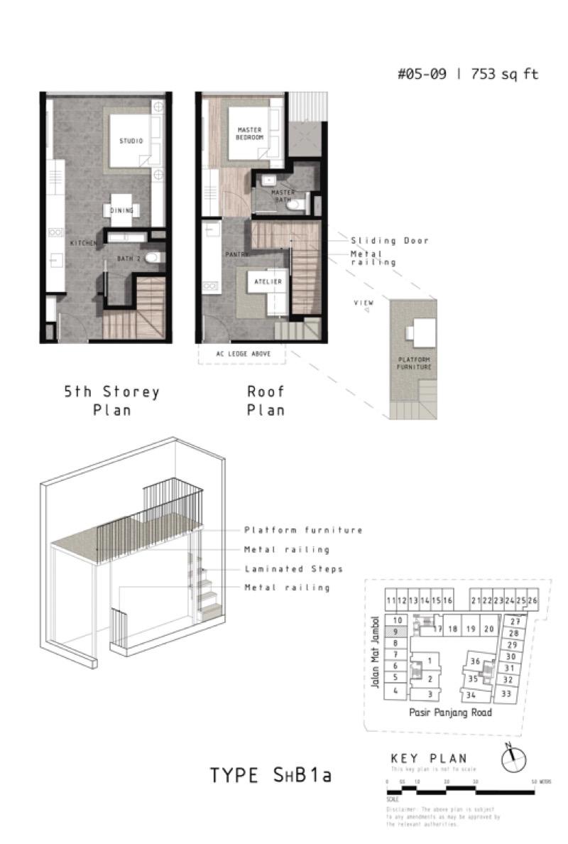 Condominium for Sale, Bijou Condominium For Sale, $1,939,460, 2 Bed 2 Bath 753 sqft $2,576.00 psf, SGD 1,939,460 | Freehold