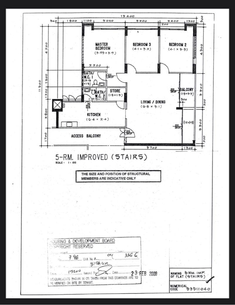 HDB Apartment for Sale: Yishun, D27, 760796