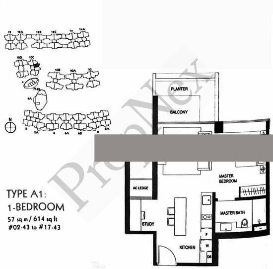 The Minton Condominium For Sale, $960,000, 1 Bed 1 Bath 614 sqft $1,564.00 psf