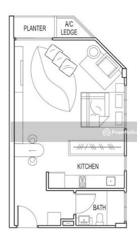 Prop-GPT: Apartment: D08  Studios @ Marne