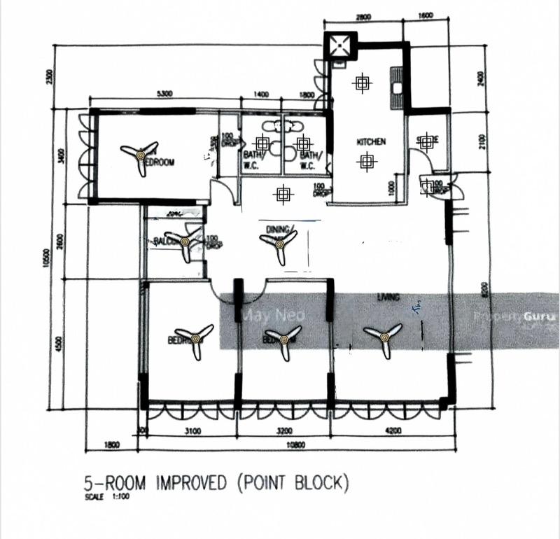 516 Bedok North Avenue 2 HDB Apartment For Sale, $750,000, 4 Bed 2 Bath 1,280 sqft $586.00 psf
