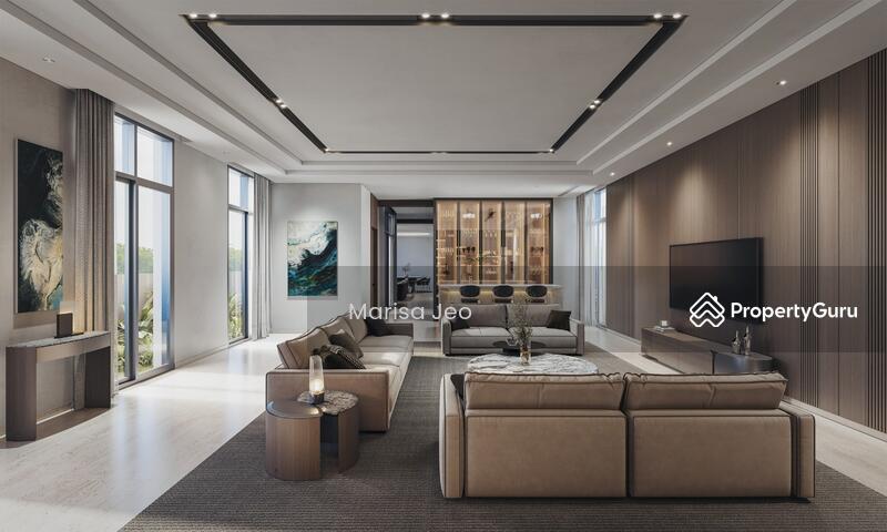 Detached for Sale, Brand new spacious bungalow, near MRT Station/Henry Park Pri Sch/Supermarkets, SGD 19,800,000 | 999-year lease