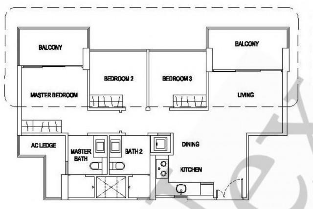 Condominium for Sale: D22, 608533