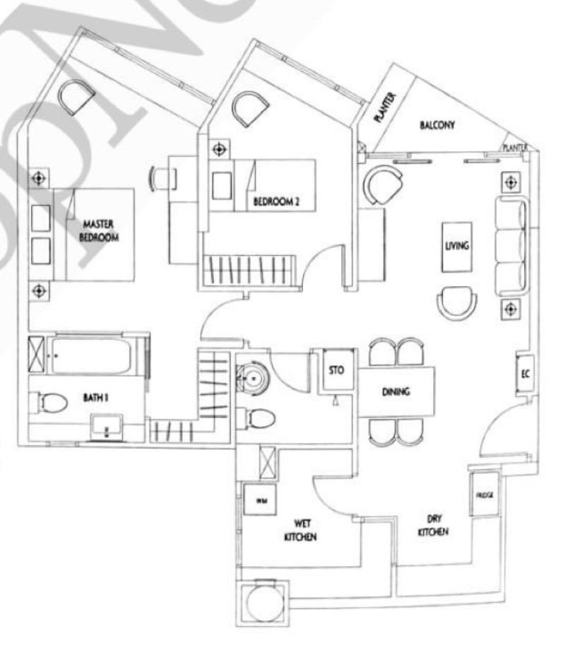 Condominium for Sale: D09, 238712