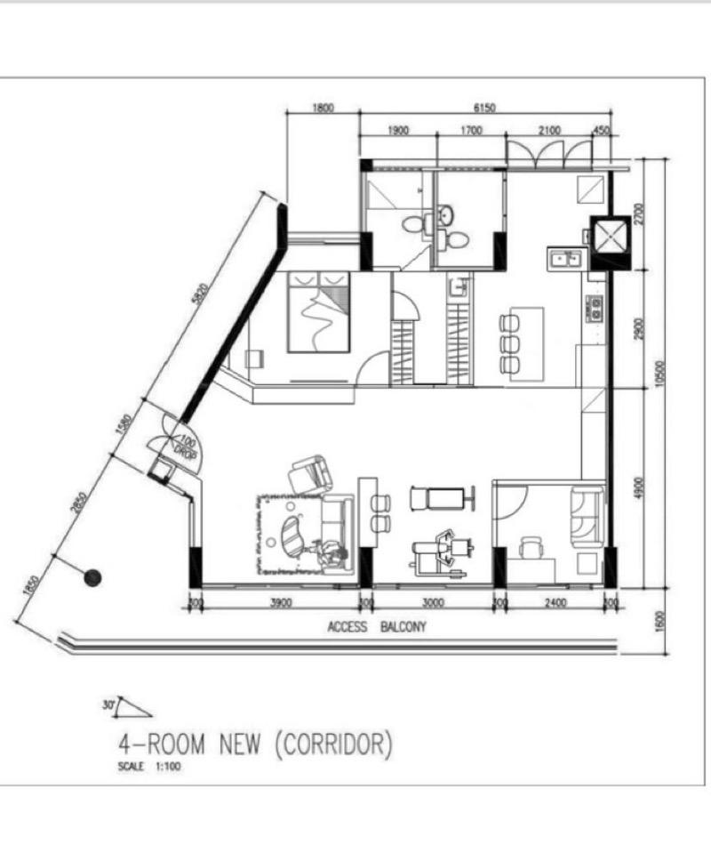 HDB Apartment for Sale, 410 Serangoon Central HDB Apartment For Sale, $866,008, 3 Bed 2 Bath 1,001 sqft $865.00 psf, SGD 866,008 | 99-year Leasehold
