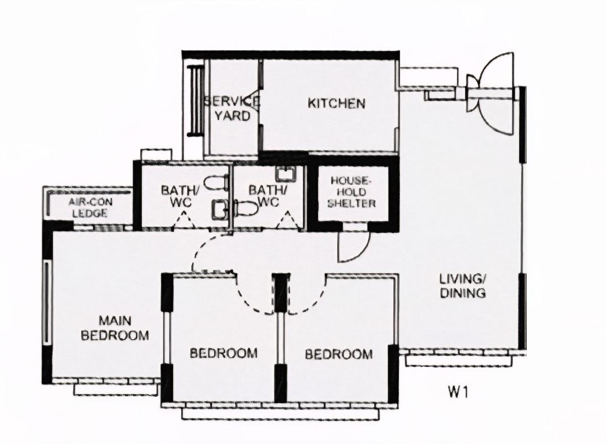 HDB Apartment for Sale, 479B Yishun Street 42 HDB Apartment For Sale, $638,000, 3 Bed 2 Bath 1,001 sqft $637.00 psf, SGD 638,000 | 99-year Leasehold