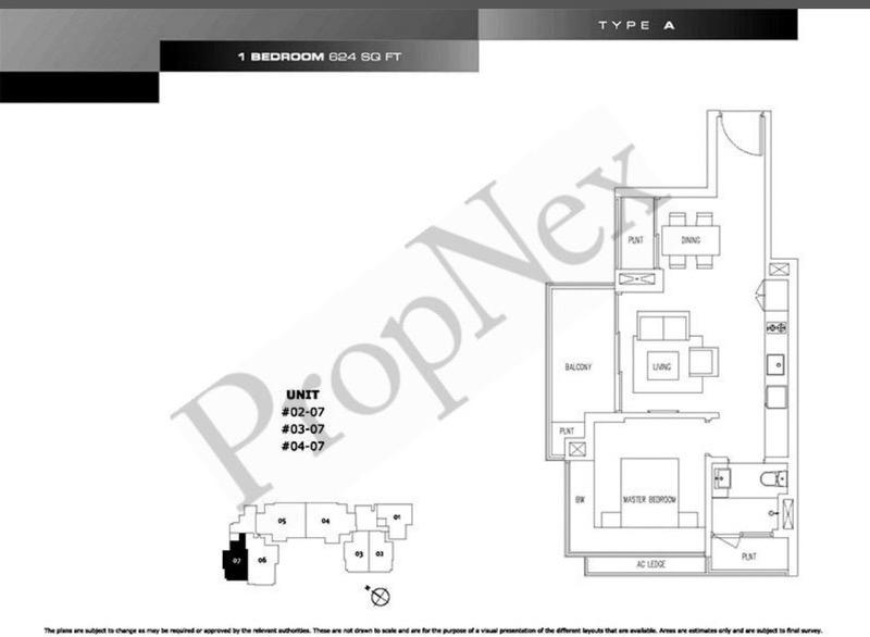 D'Castilia Condominium For Sale, $980,000, 1 Bed 1 Bath 624 sqft $1,571.00 psf