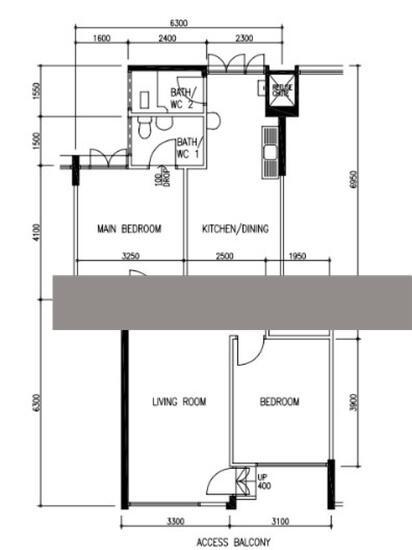 HDB Apartment for Sale, 202 Tampines Street 21 HDB Apartment For Sale, $470,000, 2 Bed 2 Bath 807 sqft $582.00 psf, SGD 470,000 | 99-year Leasehold