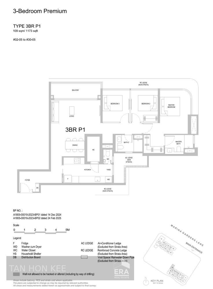 Condominium for Sale: Marina Gardens Lane, Marina, D01, 019921