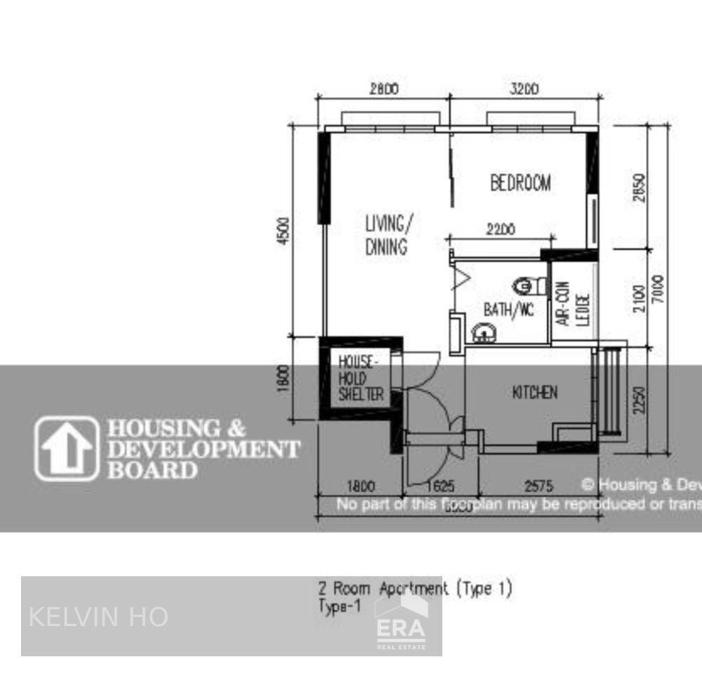 HDB - 1 room for Sale. 