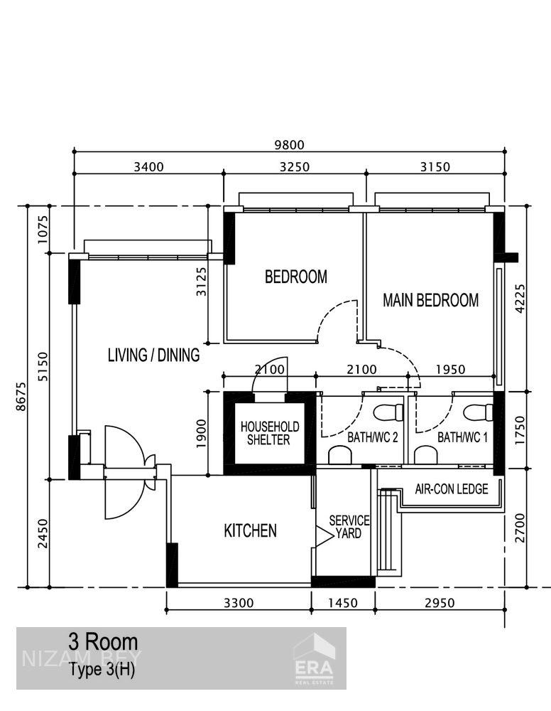 HDB - 2 room for Sale: Boon Lay Avenue, Boon Lay, D22, 642217