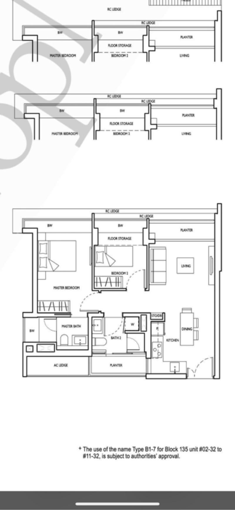 D'Nest Condominium For Sale, $1,149,999, 2 Bed 2 Bath 753 sqft $1,527.00 psf