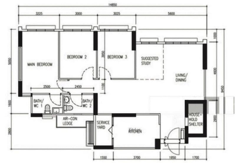 HDB Apartment for Sale: Yishun, D27, 763504