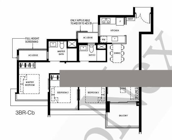 Normanton Park Condominium For Sale, $2,199,999, 3 Bed 2 Bath 936 sqft $2,350.00 psf