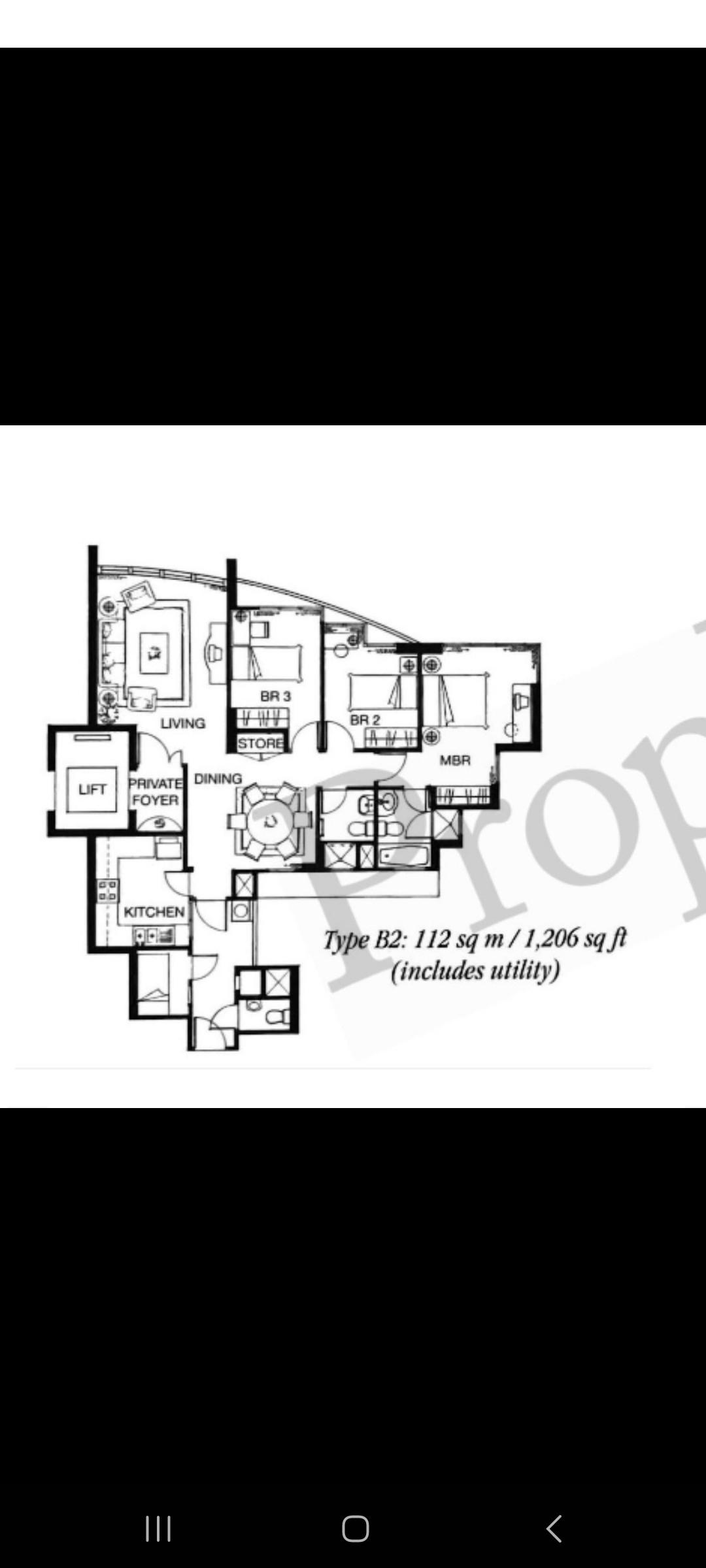 Palm Gardens Condominium For Sale, $1,300,000, 3 Bed 3 Bath 1,206 sqft $1,078.00 psf