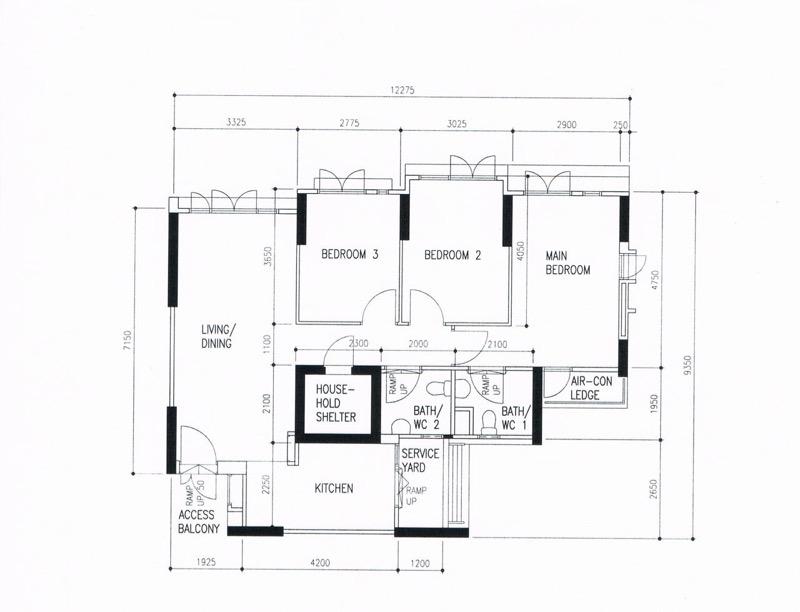 988A Buangkok Green HDB Apartment For Sale, $678,888, 3 Bed 2 Bath 1,001 sqft $678.00 psf