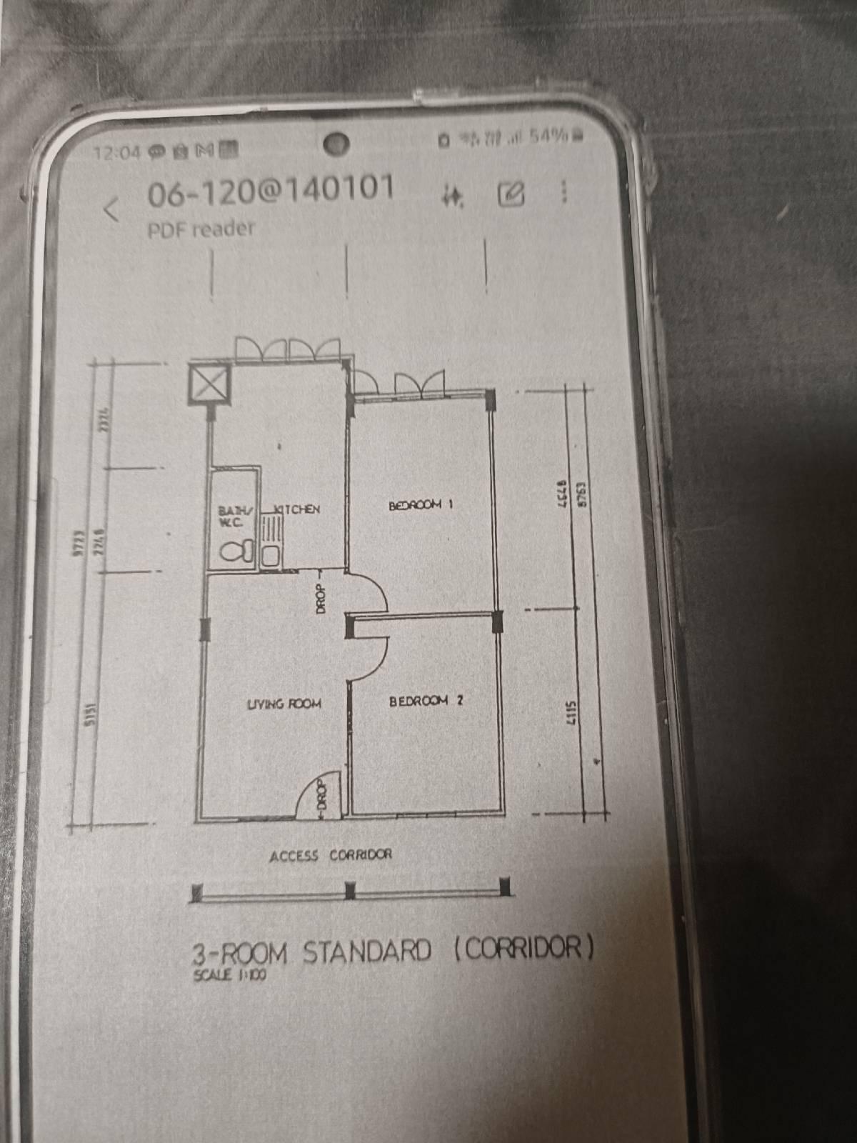 101 Commonwealth Crescent HDB Apartment For Sale, $400,000, 1 Bed 2 Bath 581 sqft $688.00 psf