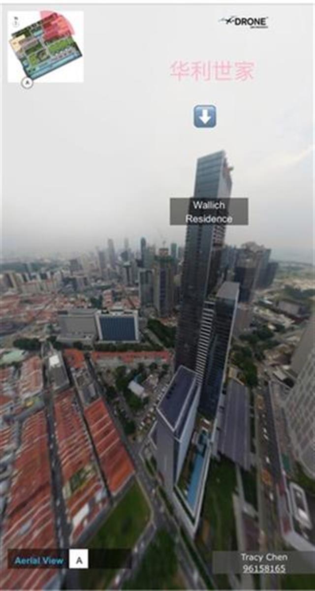 Wallich Residence At Tanjong Pagar Centre Apartment For Sale, $1,888,888, 1 Bed 1 Bath 646 sqft $2,924.00 psf