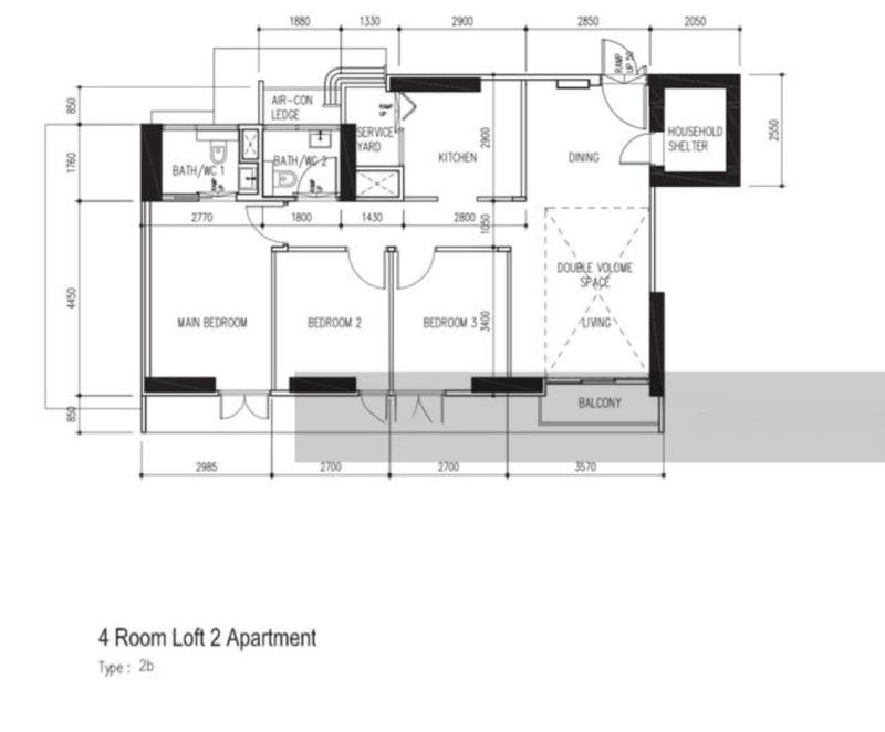 92 Dawson Road HDB Apartment For Sale, $1,190,000, 3 Bed 2 Bath 1,022 sqft $1,164.00 psf